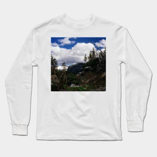 Logan's Pass, Glacier N.P., Montana Long Sleeve T-Shirt